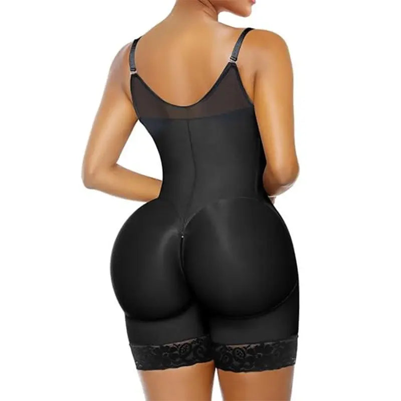 Shapewear for Women Tummy Control Bodysuits Zip-Up Comfort Ultra Stretch Fabric Customizable Fit Breathable Mesh Design Comfortable Fit