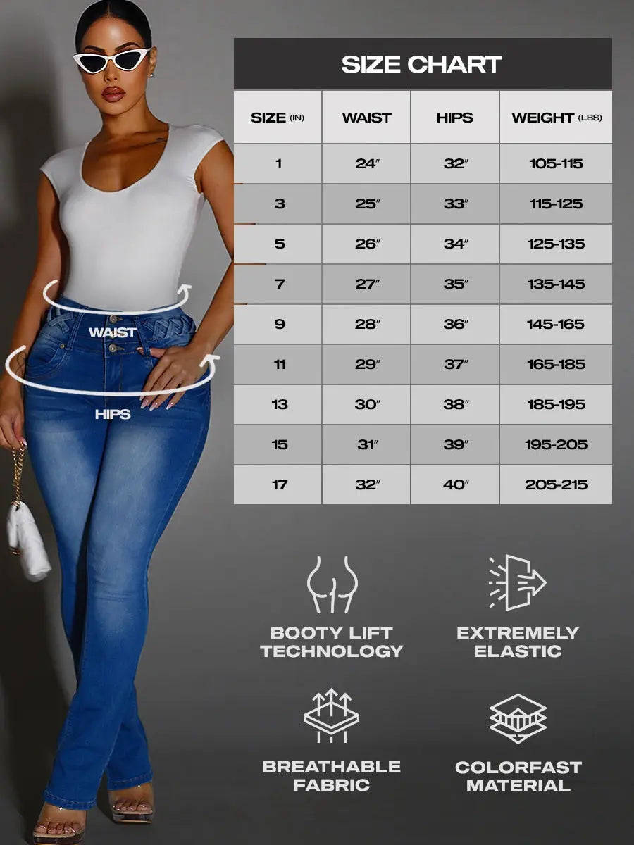 MX JEANS Embroidered Back Push up White Stretch Skinny Jeans