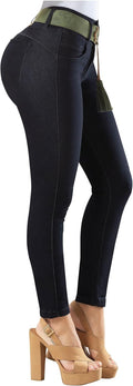 High Waisted Colombian Jeans | Pantalones Colombianos Levanta Cola | Butt Lifting Jeans for Women