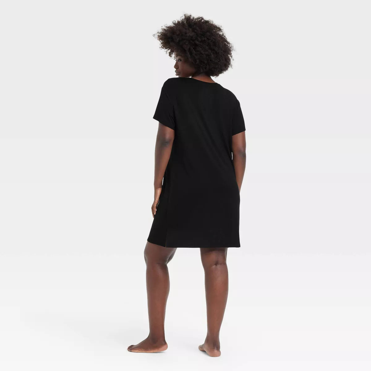 Women'S Cloud Knit Pajama T-Shirt Dress - Auden