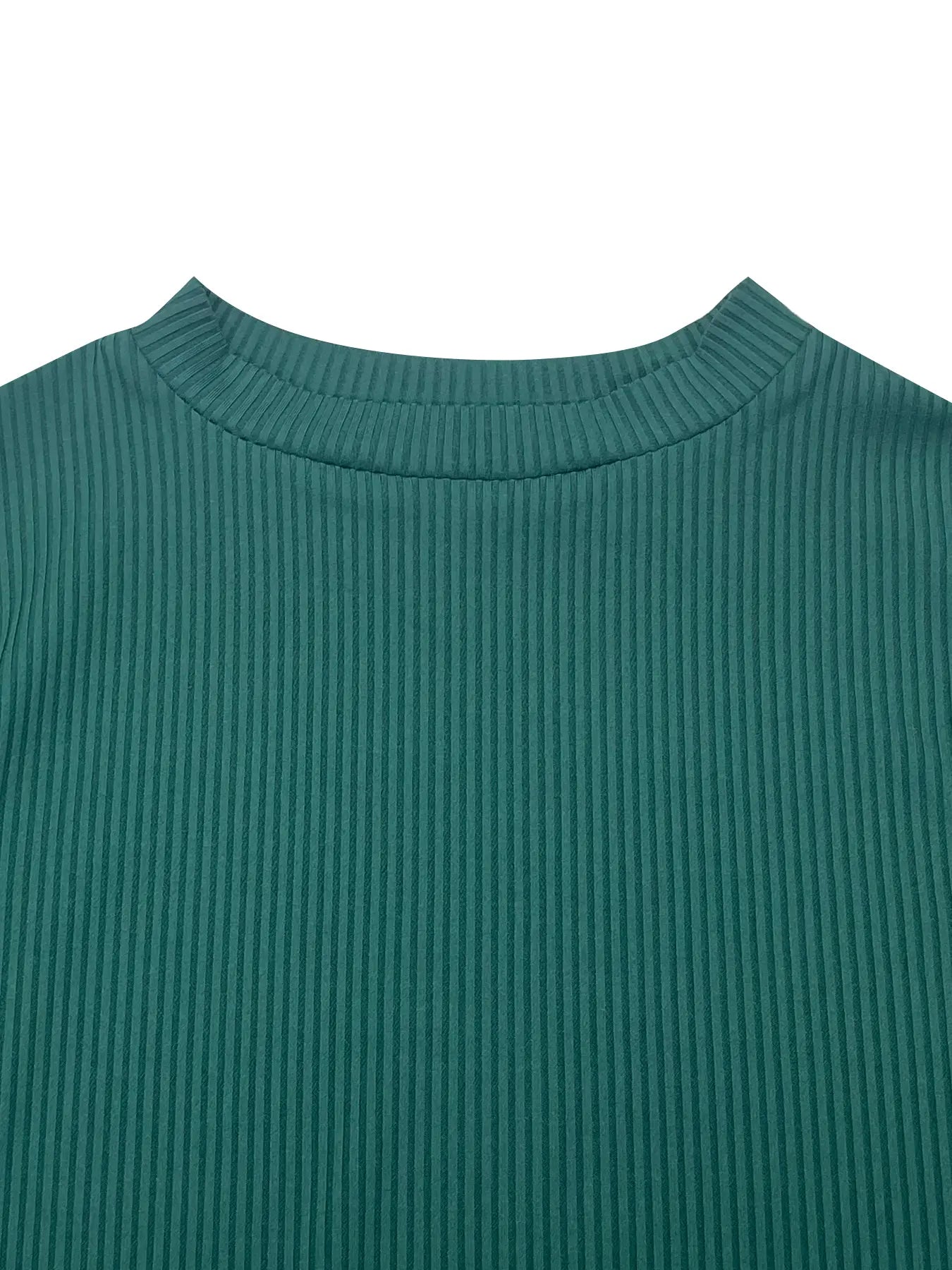 Women'S Knitted Slim-Fit Short Sleeve Top & Asymmetrical Hem Midi Skirt Set, Sexy Summer, 2 Piece Set, Moderate Fabric Thickness, Womenswear