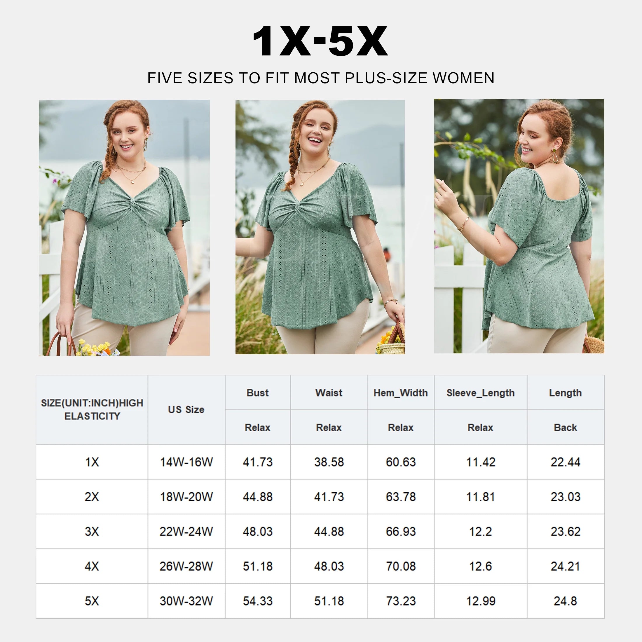 Womens plus Size Tops V Neck Hollow Out Casual High Elasticity Summer Peplum Shirts