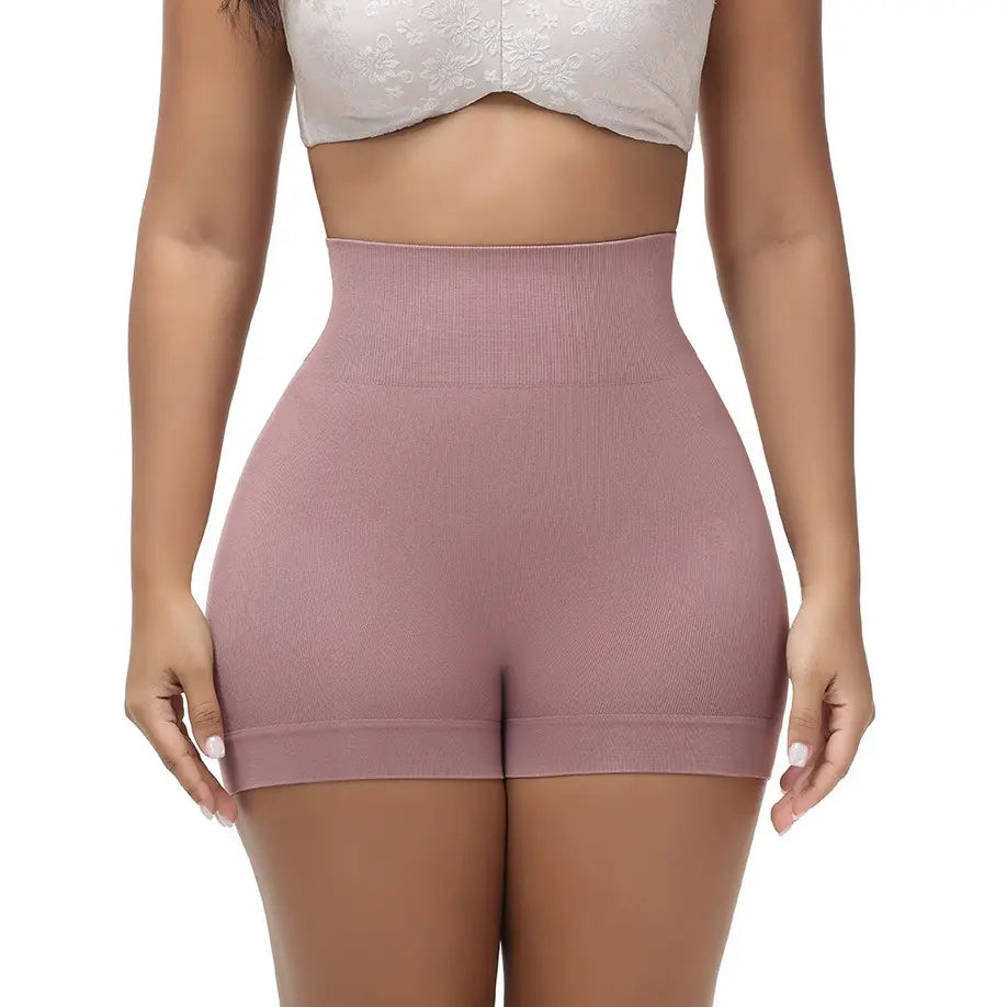SHAPESHE High- Waisted Seamless Butt Lifted Bodysuits Shorts