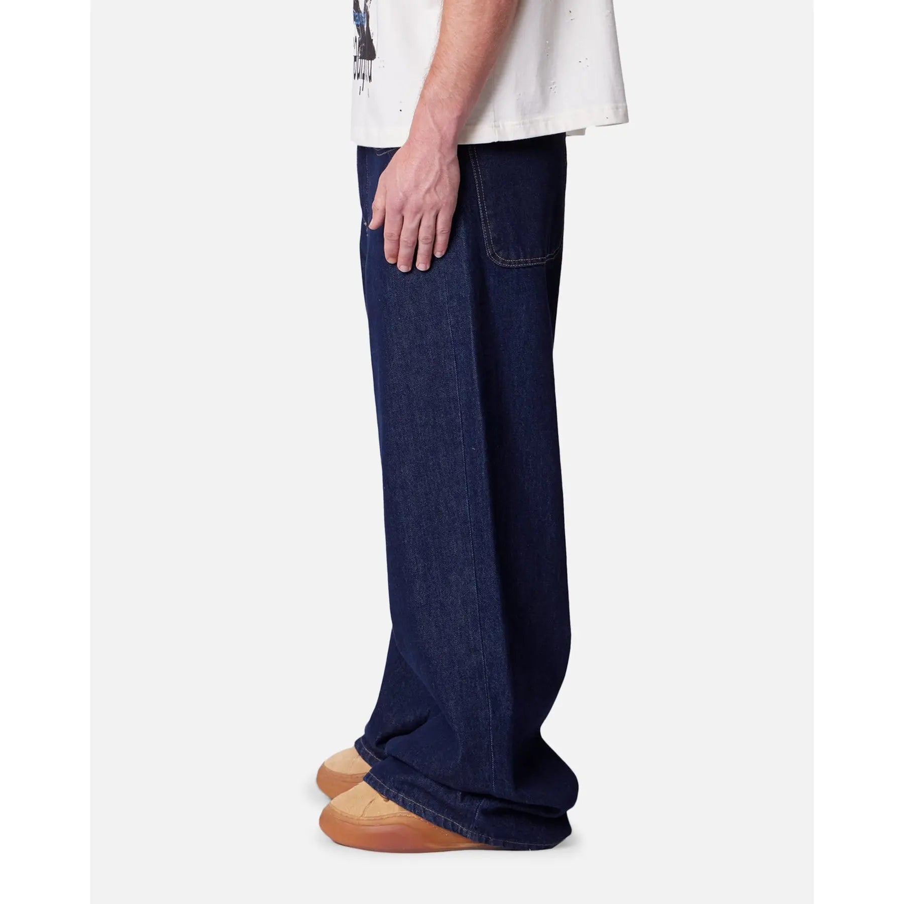 MNML Rave Raw Jeans Rinse Indigo