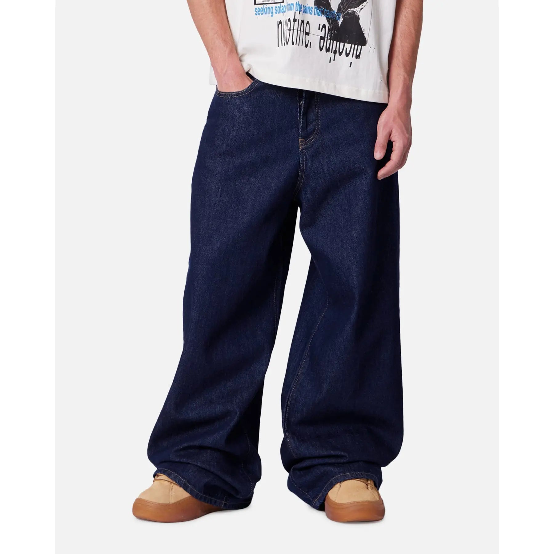 MNML Rave Raw Jeans Rinse Indigo