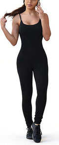 Women Spaghetti Strap Bodycon Tank One Piece Jumpsuits Rompers Playsuit