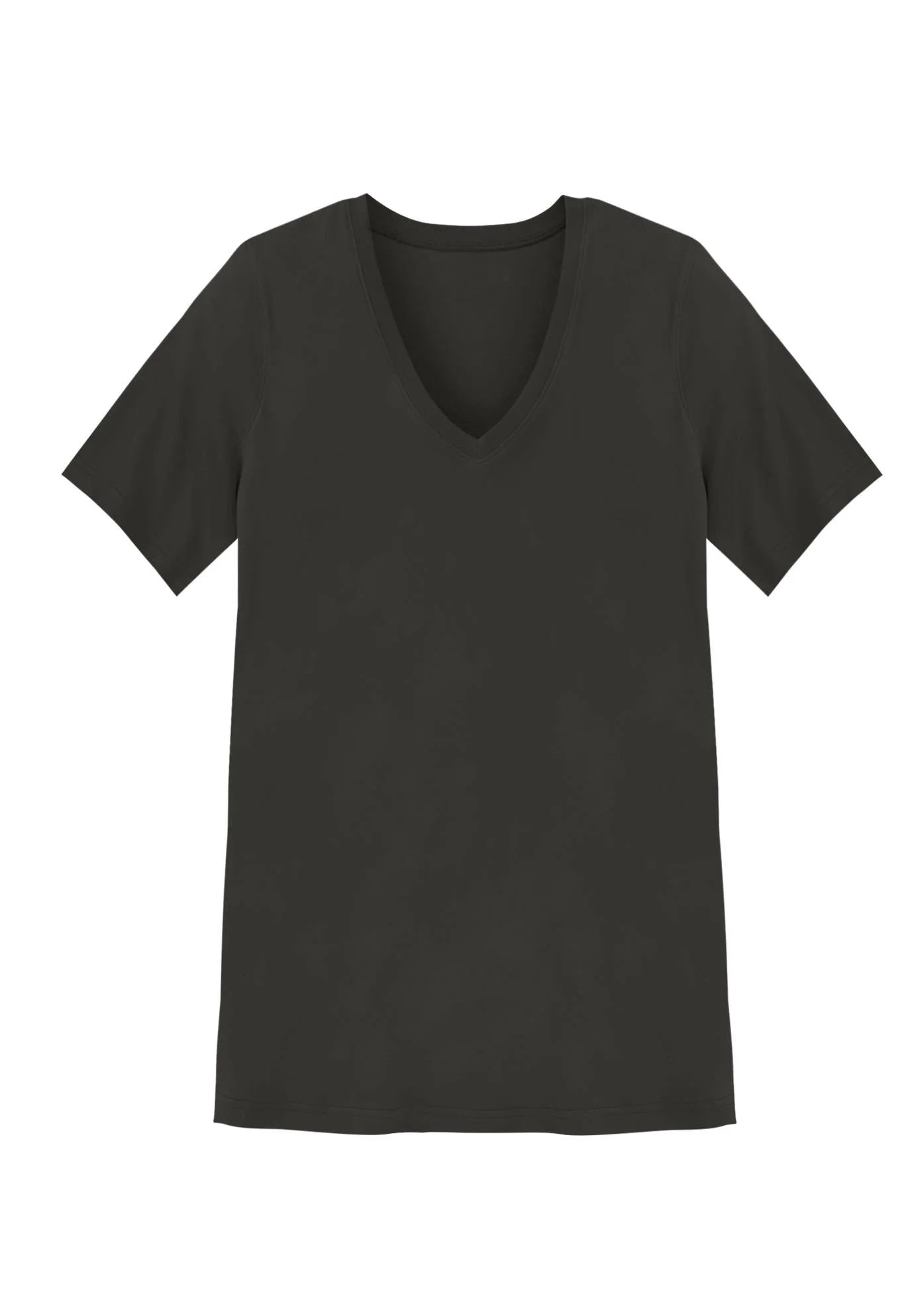 plus Size Perfect Short-Sleeve V-Neck Tunic