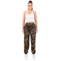 High Waist Camo Multi Pockets Joggers