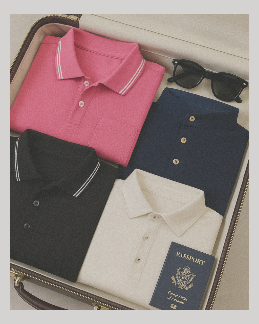 Pocket Polo Shirt - White