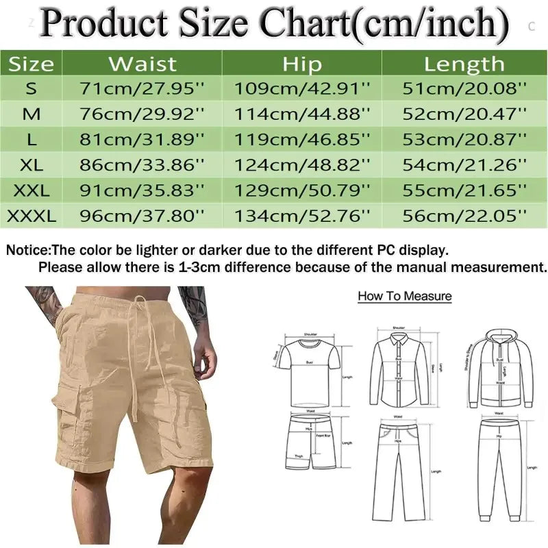 SunChill Men's Cargo Shorts