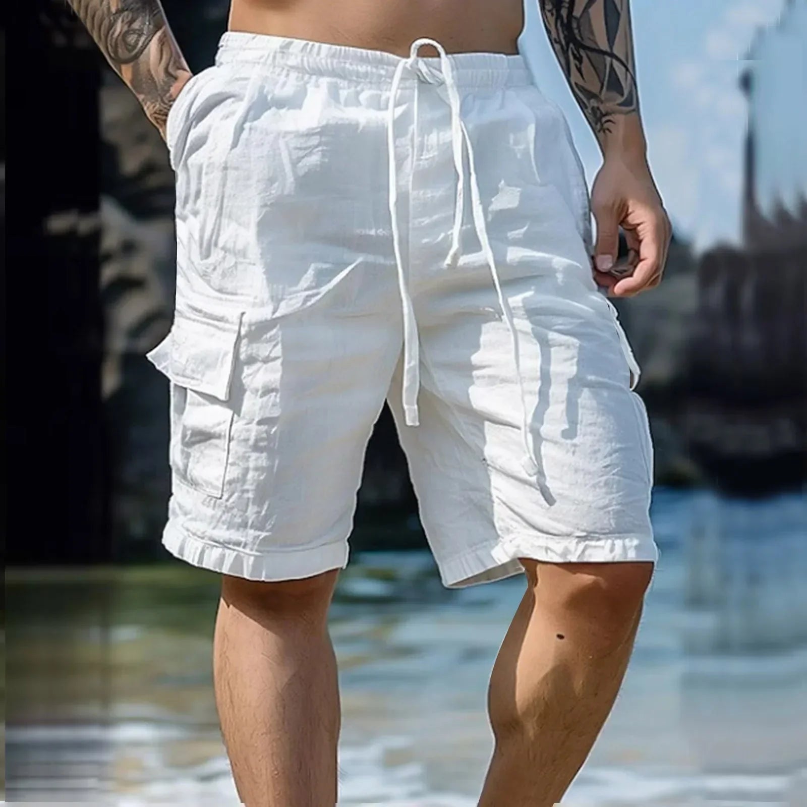 SunChill Men's Cargo Shorts