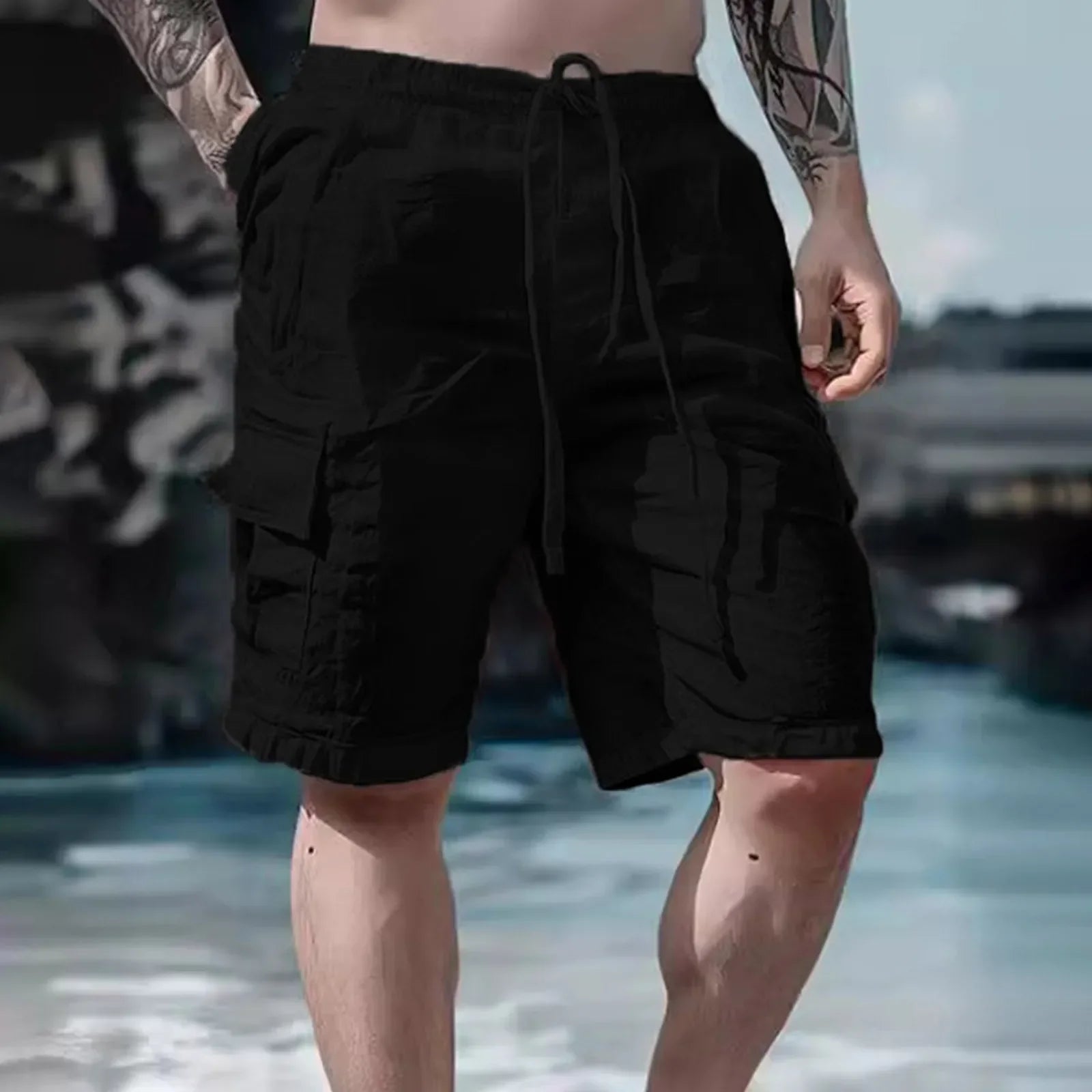 SunChill Men's Cargo Shorts