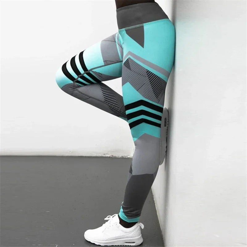 High-Waisted, Plus-Size Fitness Leggings