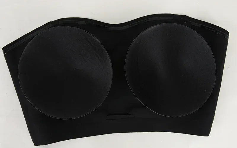 Push Up Bra for Woman Sexy Plus Size Bras Soft Breathable Wire Free Underwear Anti-slip Seamless Removable Strap&Cup Lingerie