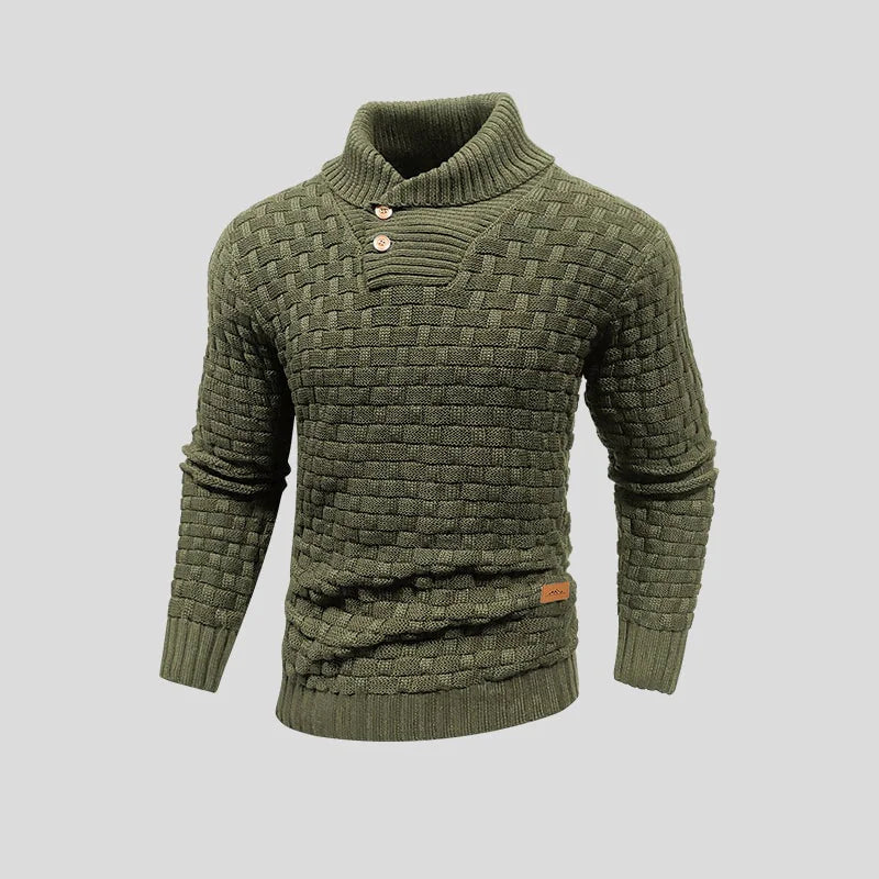 Boys Men's Waffle Pattern Sweater - # BOAA13510043