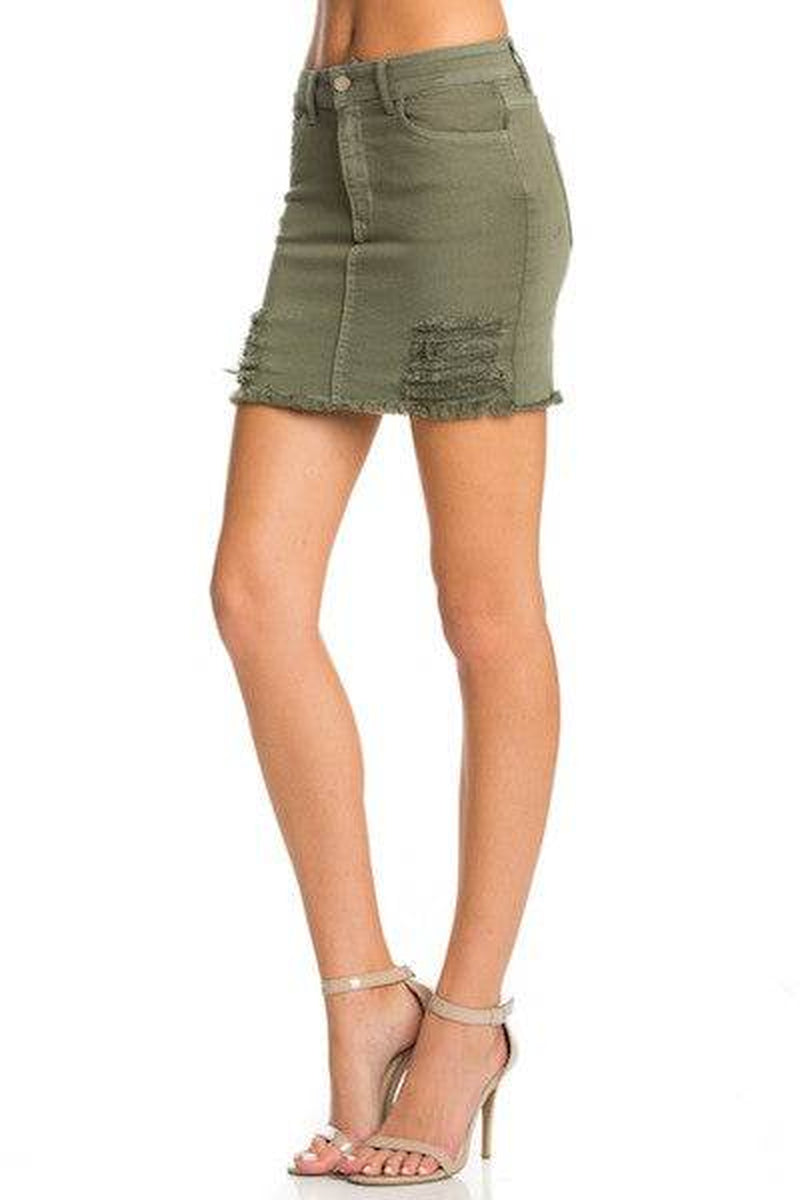 Jeans Mini Skirts Vintage Denim Western Style