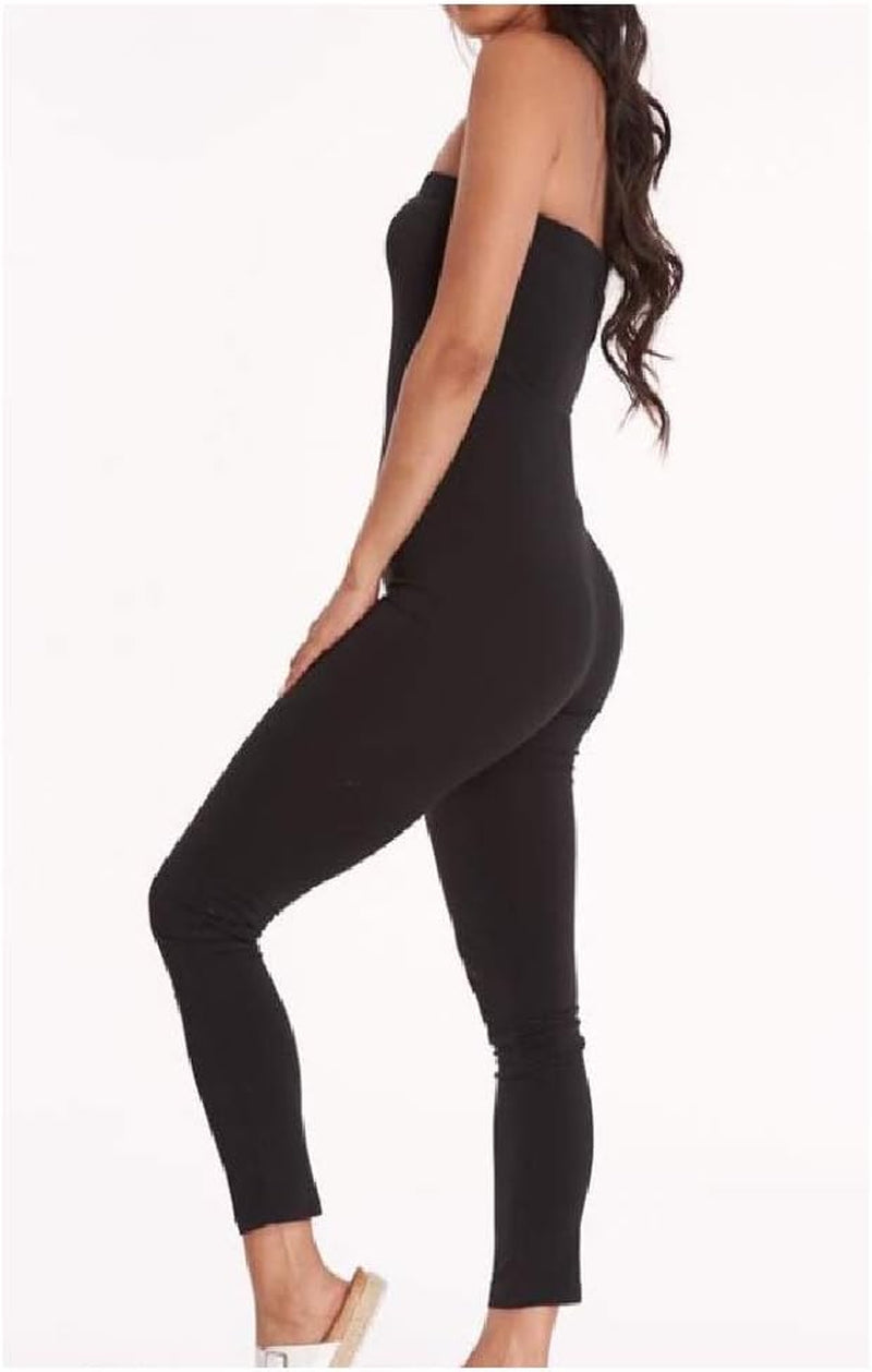 Women'S Tube Top Jumpsuits for Women One Piece Bodycon Short Pants Catsuit Romper