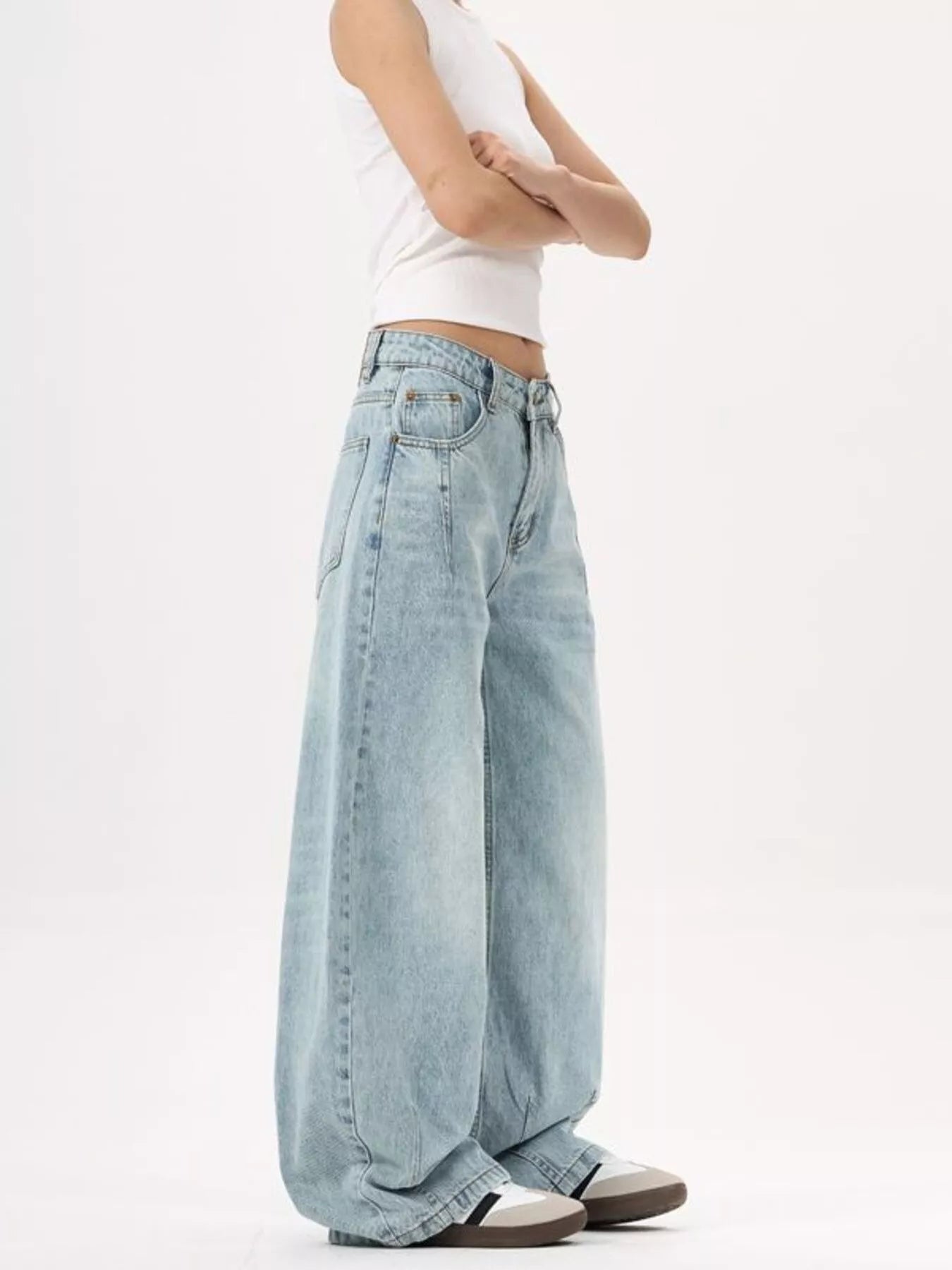 Men's Wide Leg Jeans