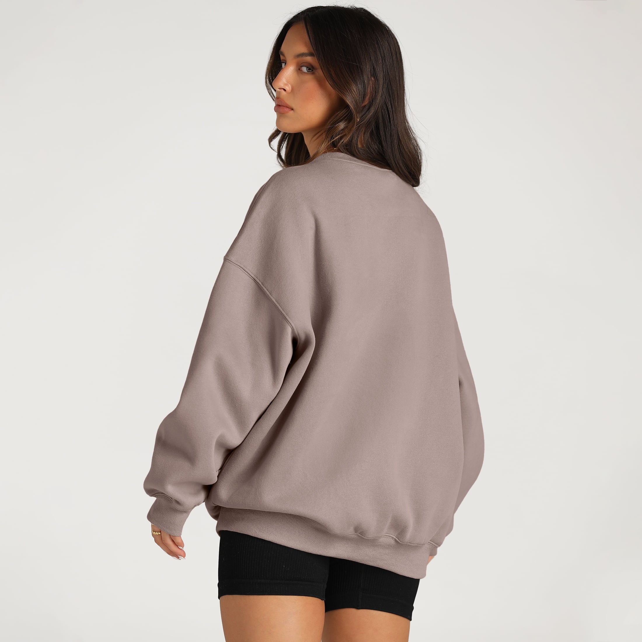 Oversized Sweatshirts for Women Crewneck Y2K Hoodies Sweaters Casual Tops Comfy Fall Fashion Pullover Outfits Winter Clothes