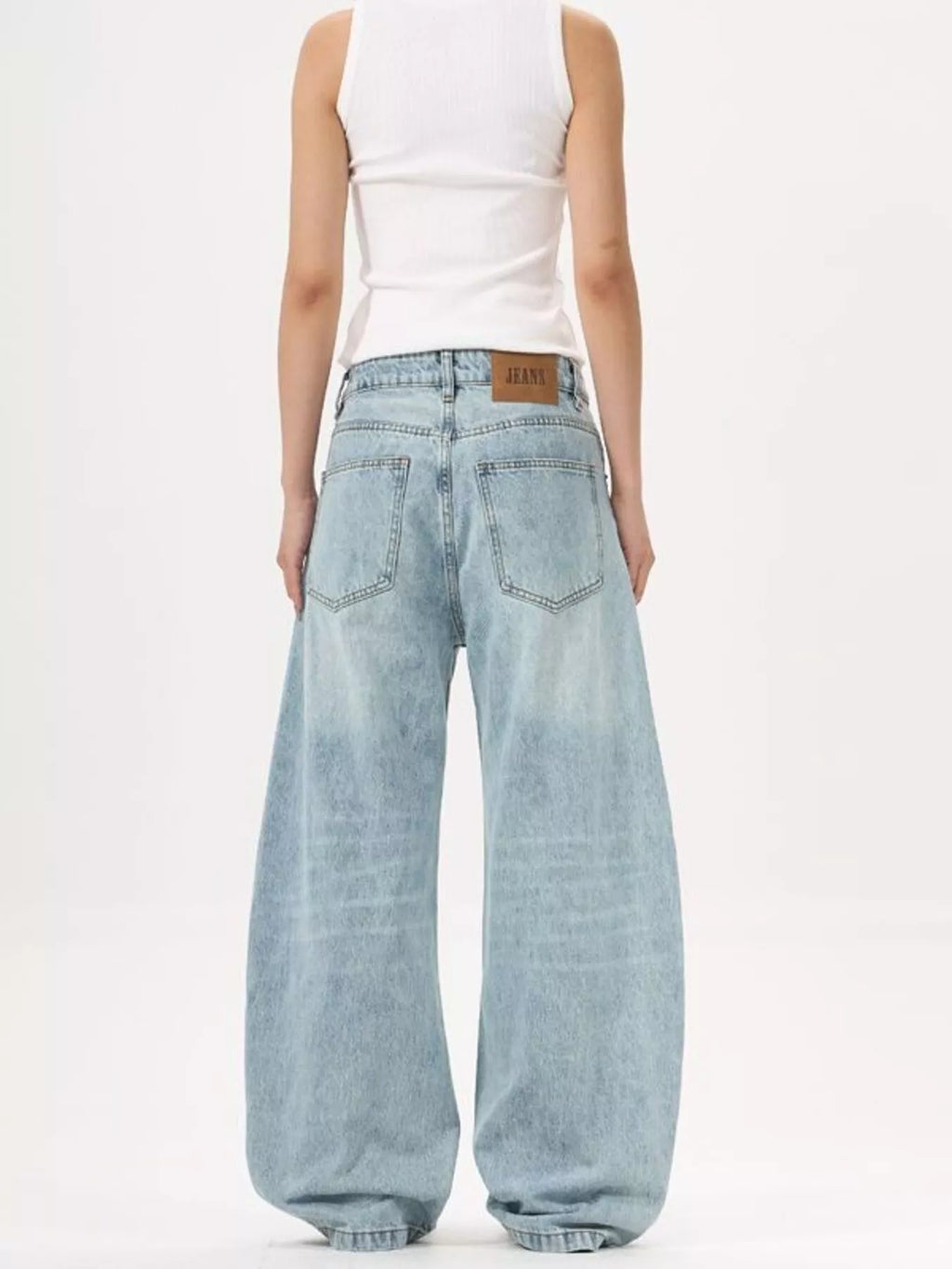 Men's Wide Leg Jeans