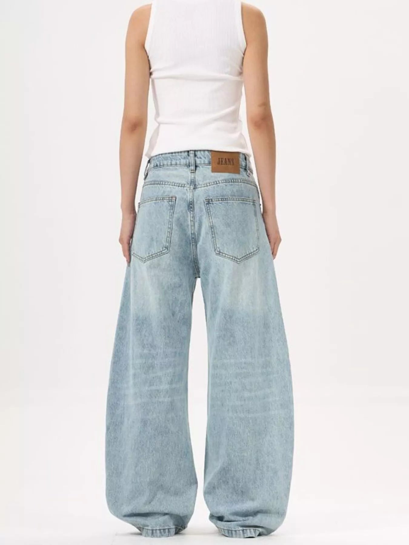 Men's Wide Leg Jeans