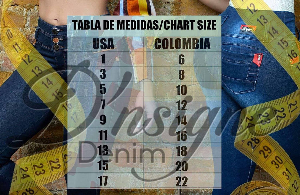 D`Nsigne Colombian Jeans for Women Butt Lift Pantalones Colombianos Levanta Cola