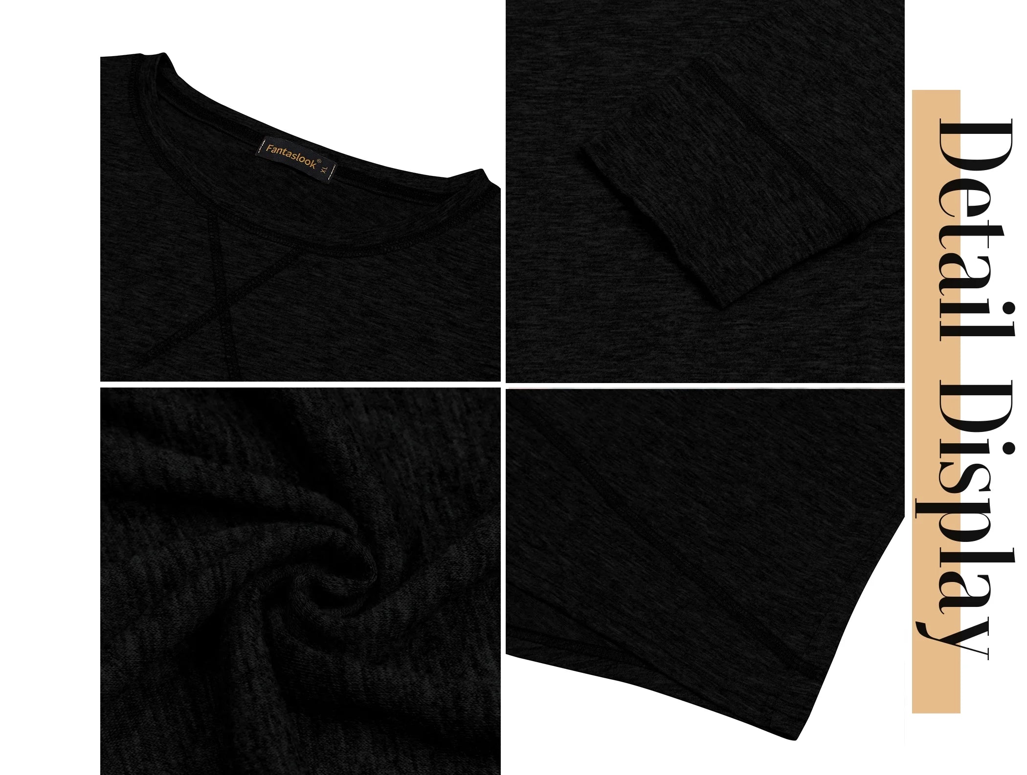 Womens Fall Tops Long Sleeve Shirts Casual Tunic Top Basic T Shirts Tees