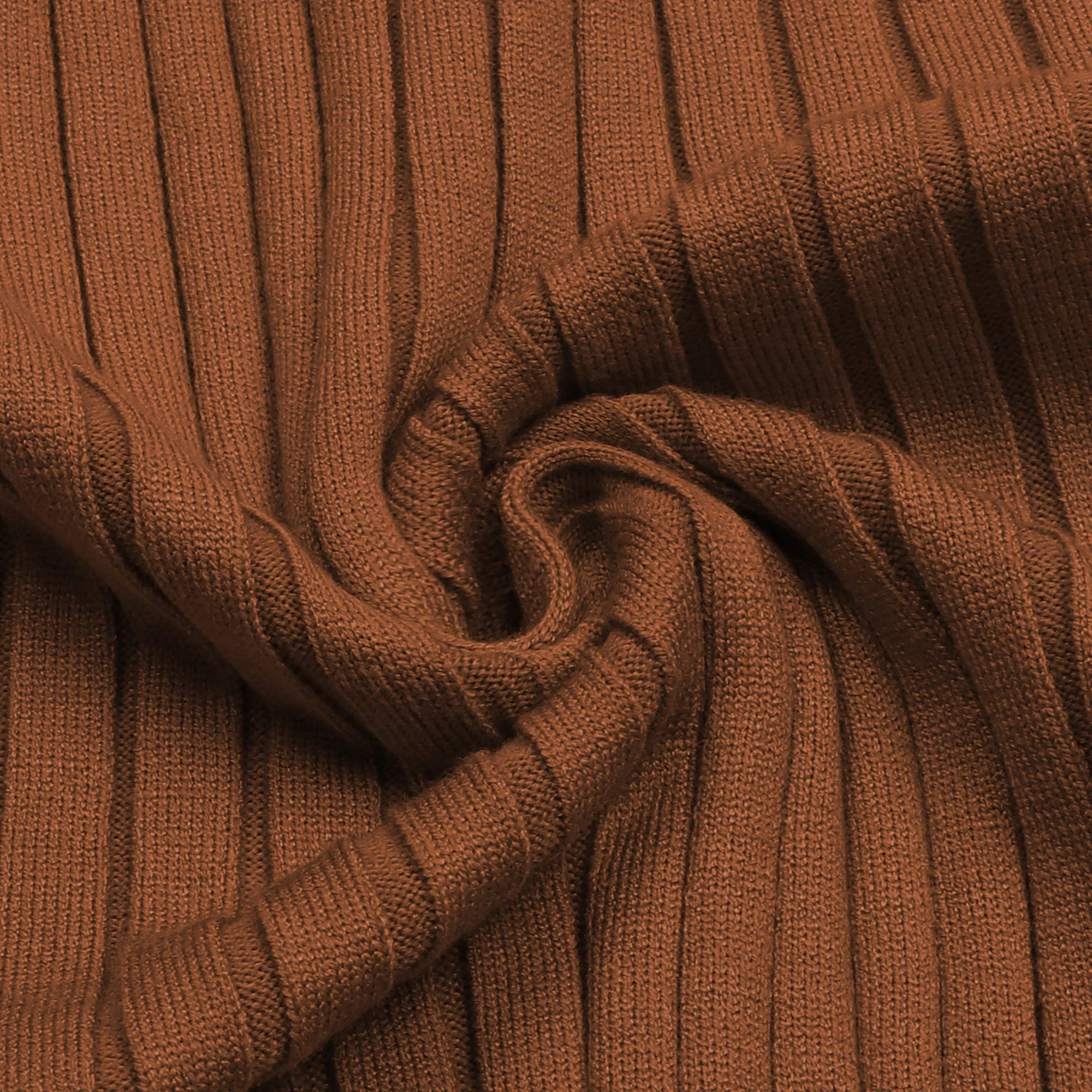 Polo Shirts for Men Casual Long Sleeve Mens Shirts Zipper Ribbed Knit Shirt
