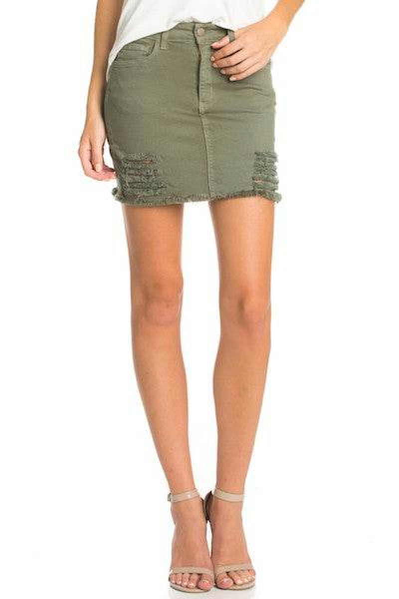 Jeans Mini Skirts Vintage Denim Western Style