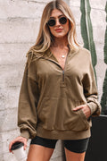 Solana Mineral Wash Baggy Hoodie
